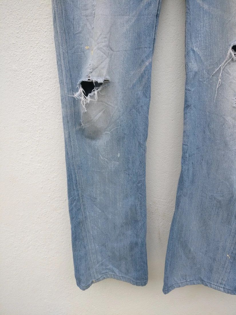 Edwin Vintage Edwin Blue Trip Denim Bottom Jeans Trouser Size US 34 / EU 50 - 6 Thumbnail