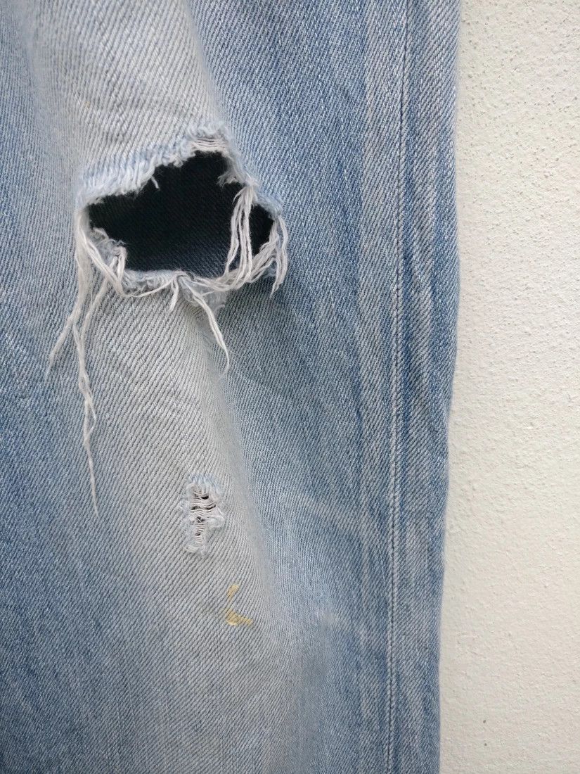 Edwin Vintage Edwin Blue Trip Denim Bottom Jeans Trouser Size US 34 / EU 50 - 12 Thumbnail