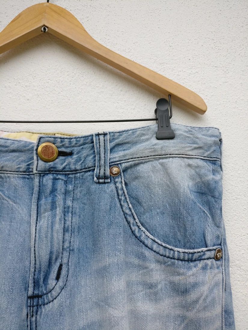 Edwin Vintage Edwin Blue Trip Denim Bottom Jeans Trouser Size US 34 / EU 50 - 9 Thumbnail