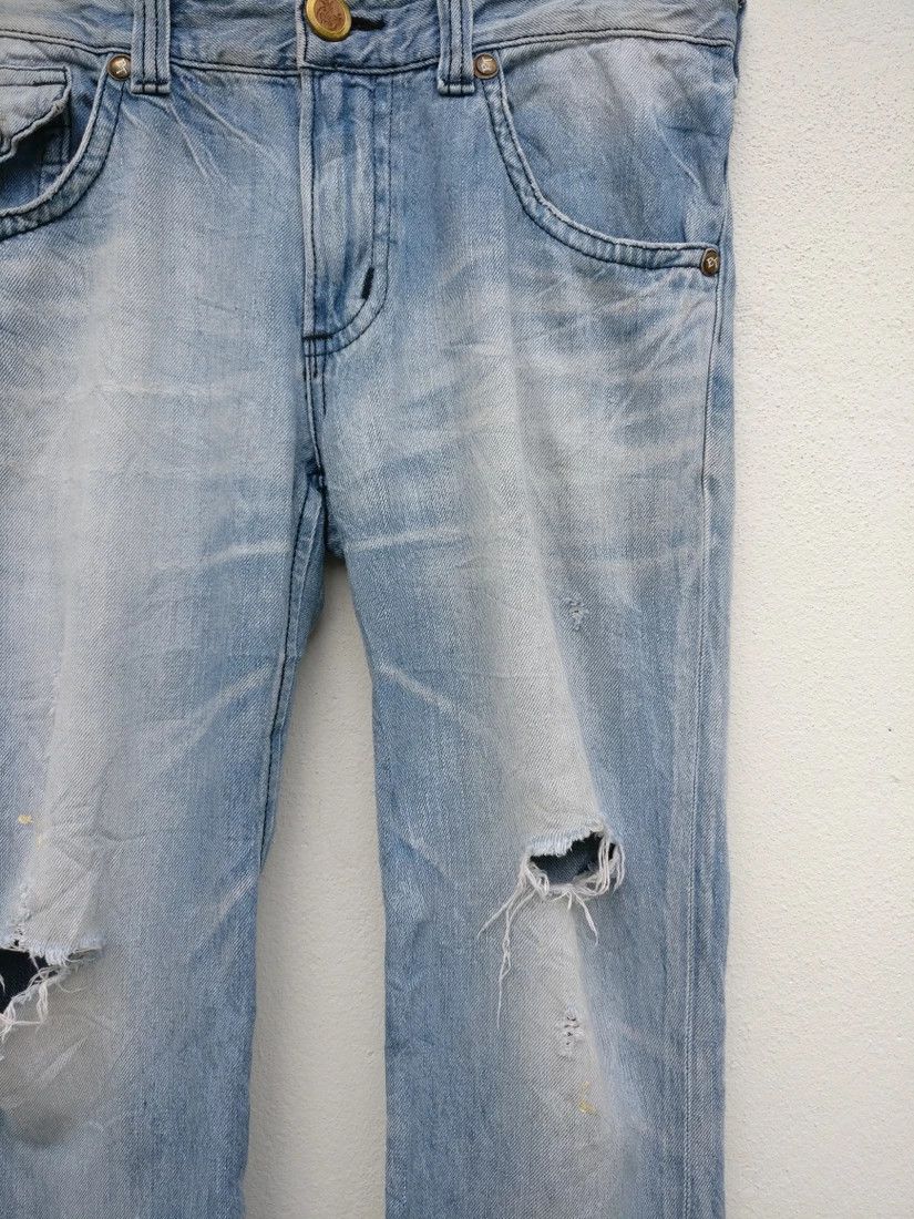 Edwin Vintage Edwin Blue Trip Denim Bottom Jeans Trouser Size US 34 / EU 50 - 8 Thumbnail