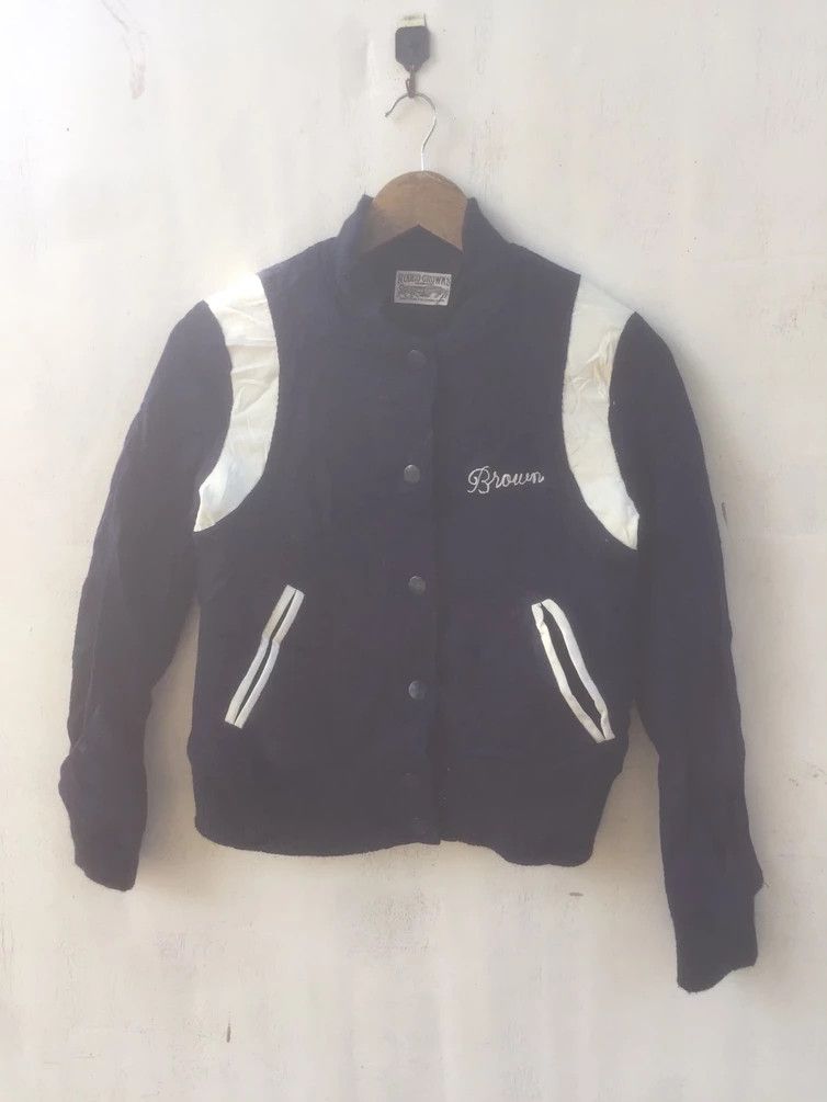 Vintage RODEO CROWNS CAR CLUB FLORIDA SPEED WAY VARSITY JACKET Size US S / EU 44-46 / 1 - 3 Thumbnail