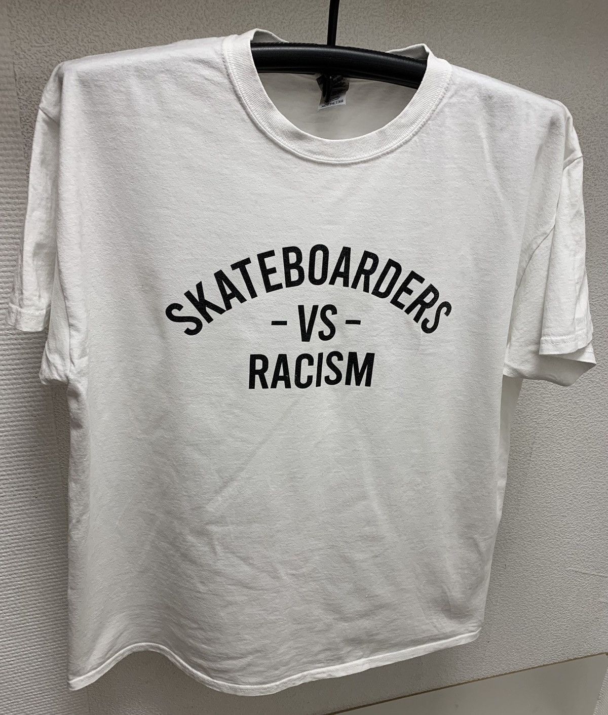 Other Skateboarders vs racism stop fascism white t-shirt Xl sz Size US XL / EU 56 / 4 - 1 Thumbnail