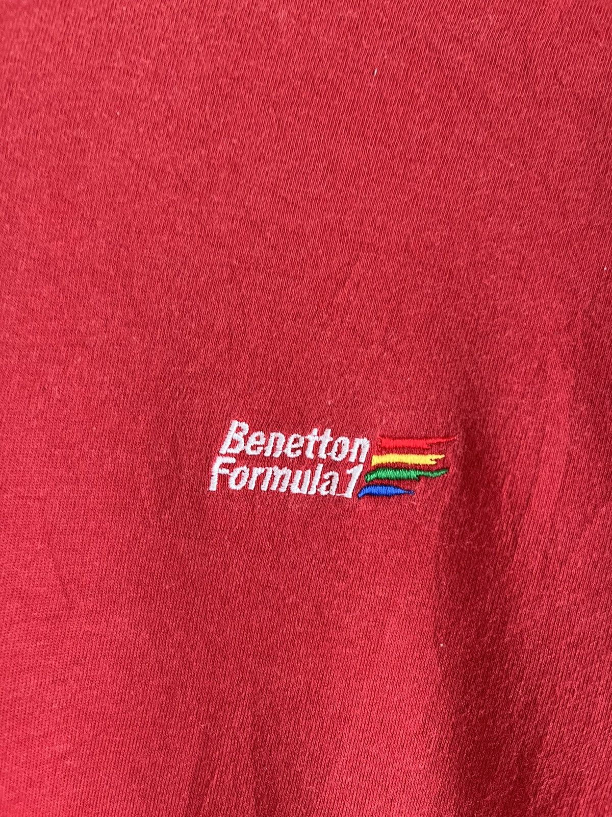 Vintage Benetton formula1 ft81 Size US M / EU 48-50 / 2 - 2 Thumbnail