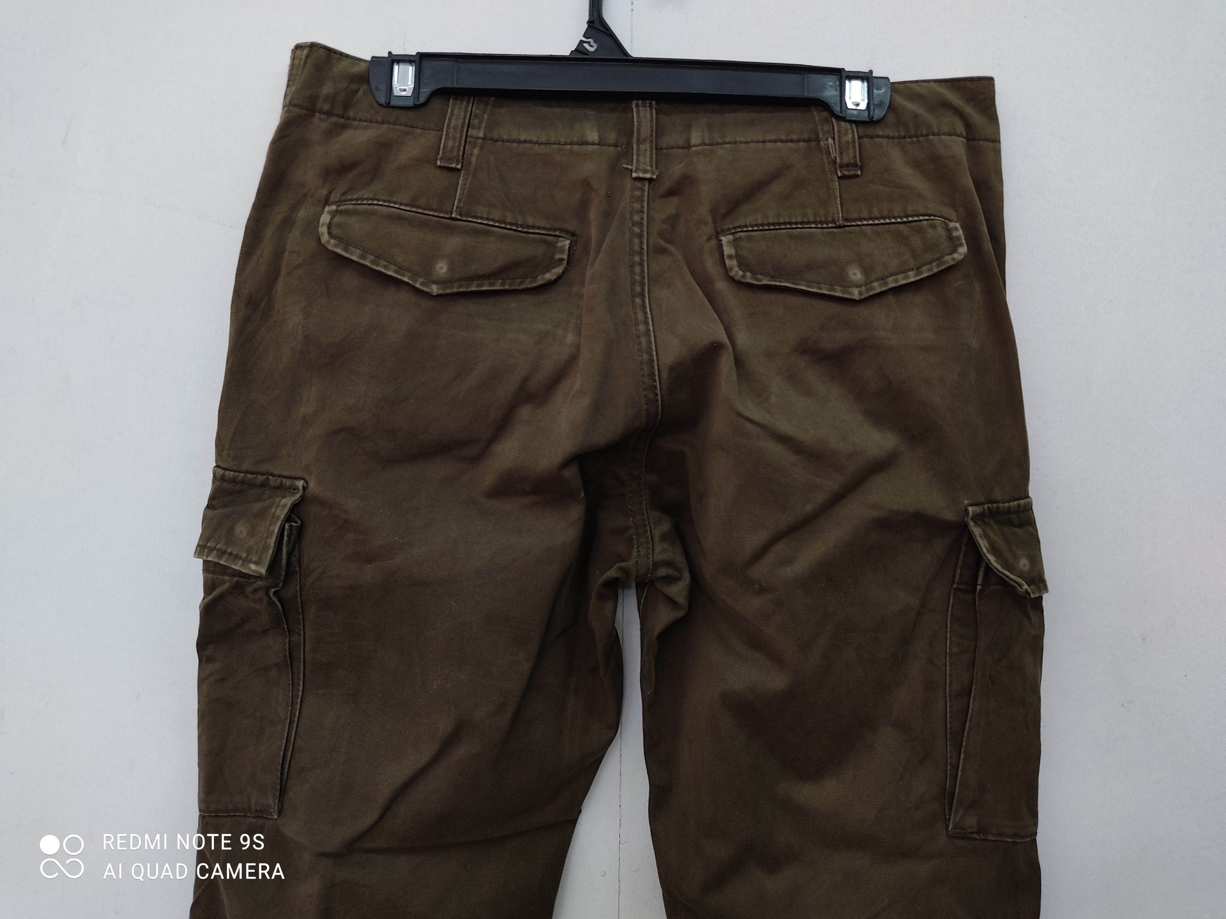 Japanese Brand Green Label Relaxing Multipocket Utility Cargo Pant Size US 33 - 6 Thumbnail
