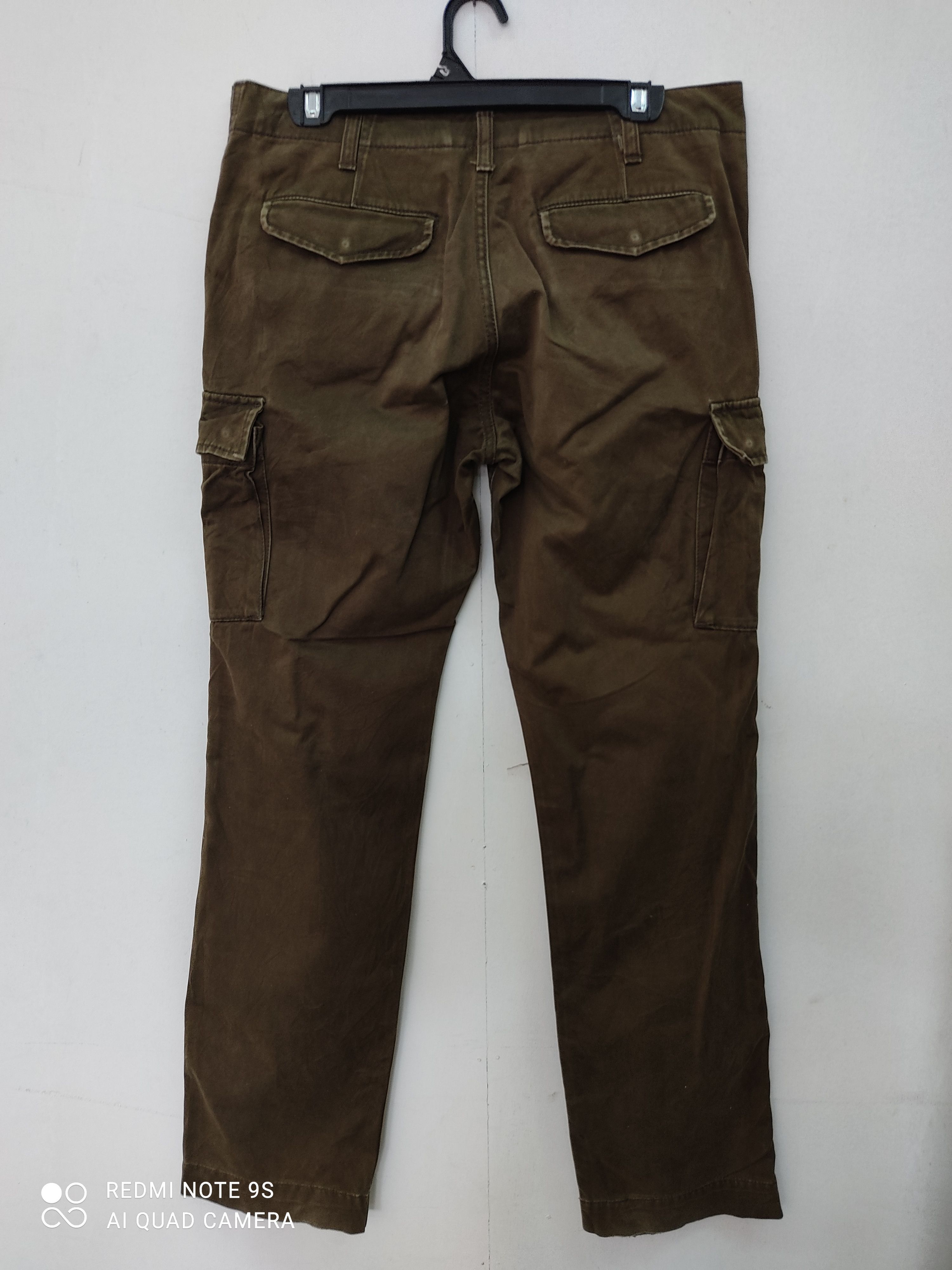 Japanese Brand Green Label Relaxing Multipocket Utility Cargo Pant Size US 33 - 5 Thumbnail