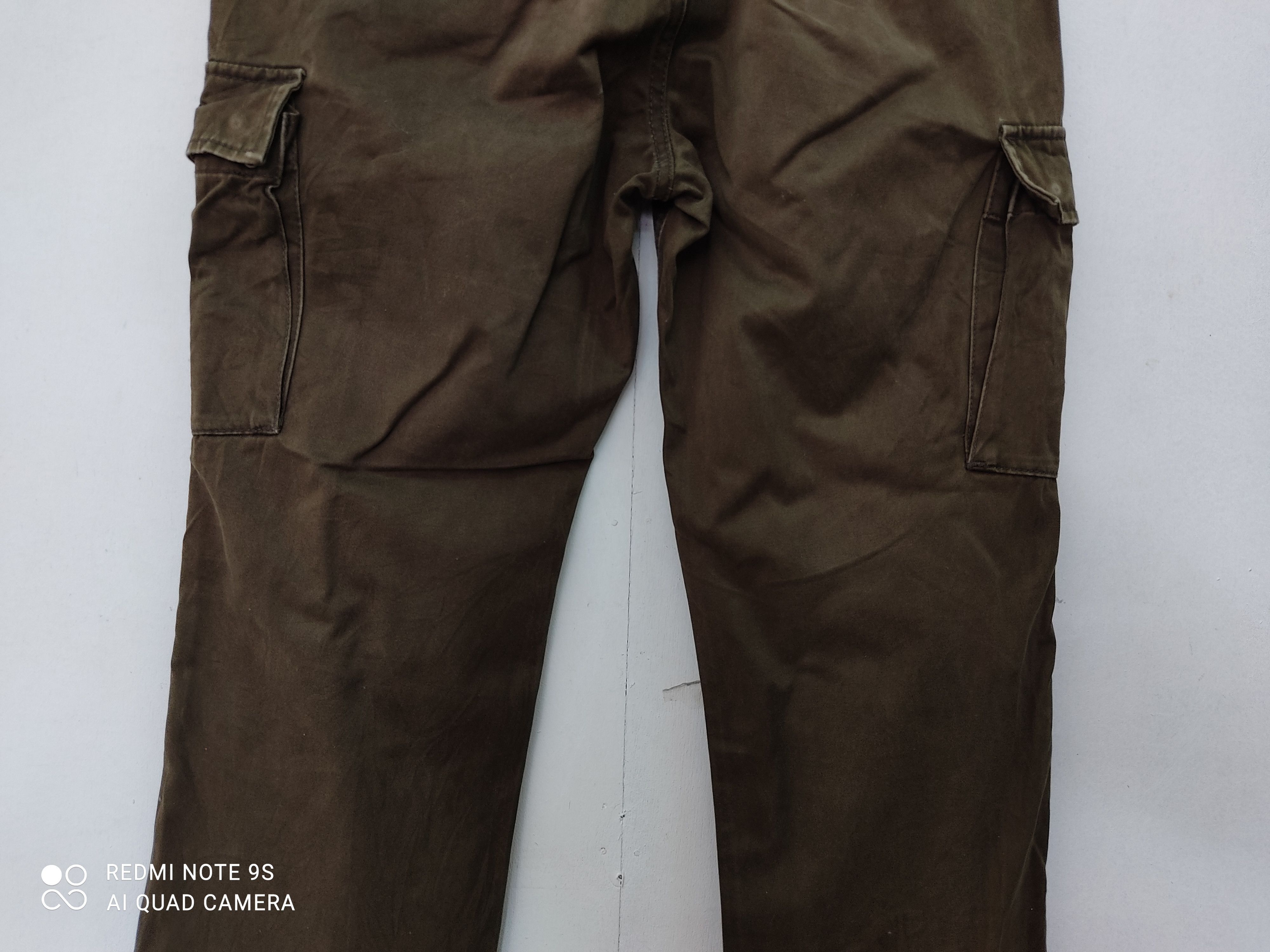 Japanese Brand Green Label Relaxing Multipocket Utility Cargo Pant Size US 33 - 7 Thumbnail