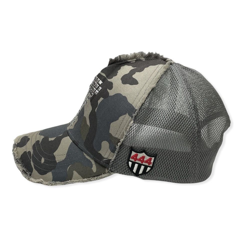 Japanese Brand Vintage YOSHINARI KOTAKE DESIGN Camo Trucker Cap Size ONE SIZE - 4 Thumbnail