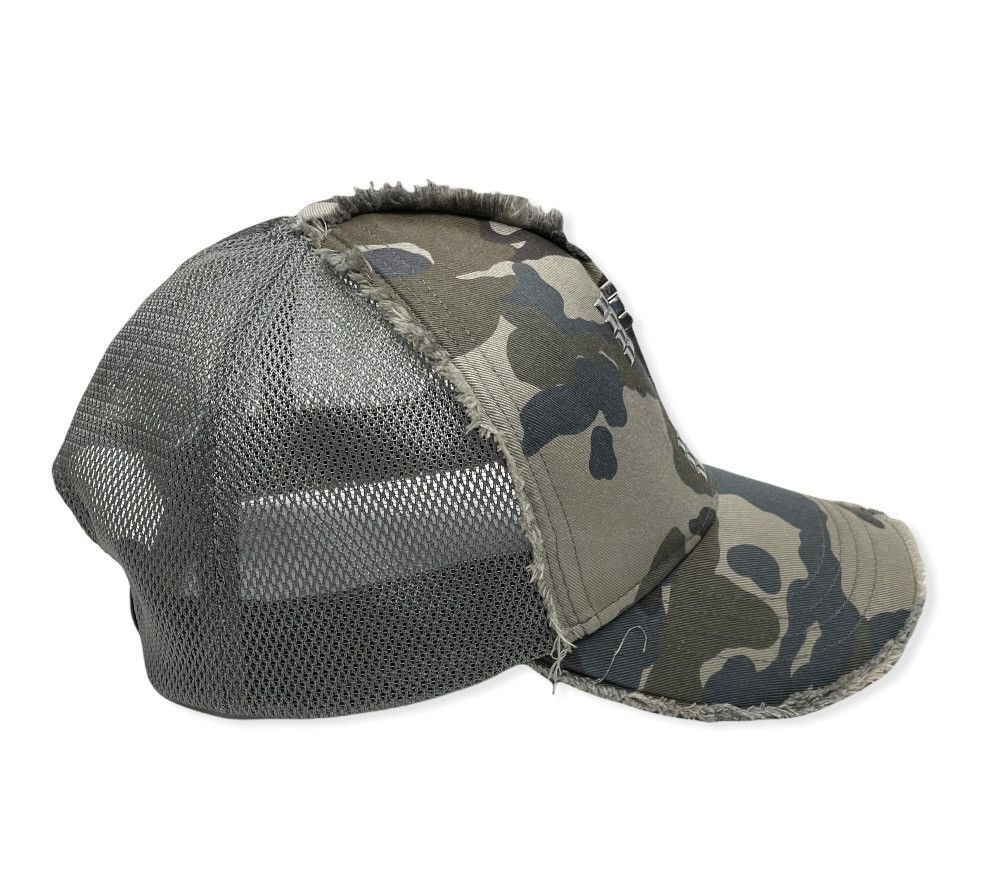 Japanese Brand Vintage YOSHINARI KOTAKE DESIGN Camo Trucker Cap Size ONE SIZE - 6 Thumbnail