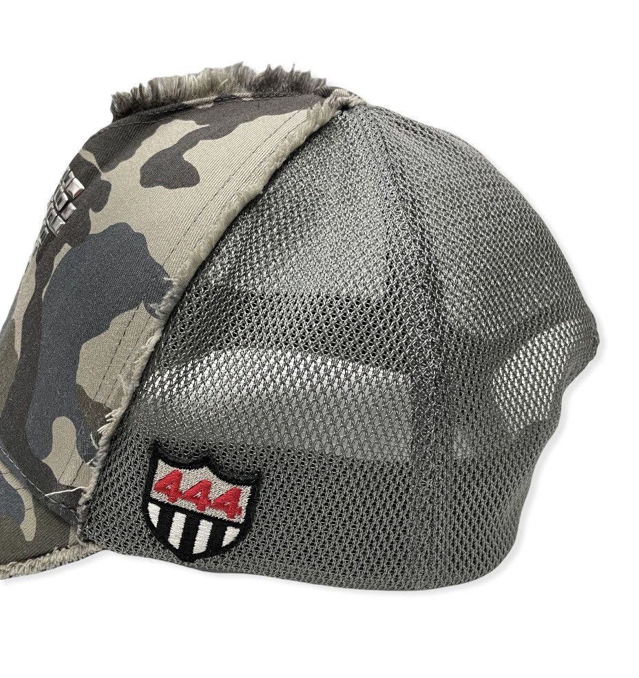 Japanese Brand Vintage YOSHINARI KOTAKE DESIGN Camo Trucker Cap Size ONE SIZE - 5 Thumbnail