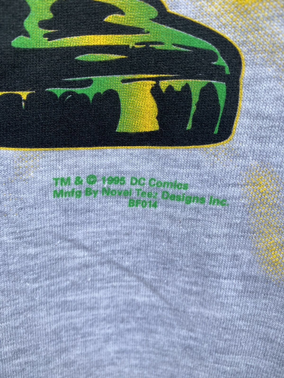 DC Comics × Vintage Vintage BATMAN THE RIDDLER JIM CARREY RARE T-shirt Size US XL / EU 56 / 4 - 5 Thumbnail
