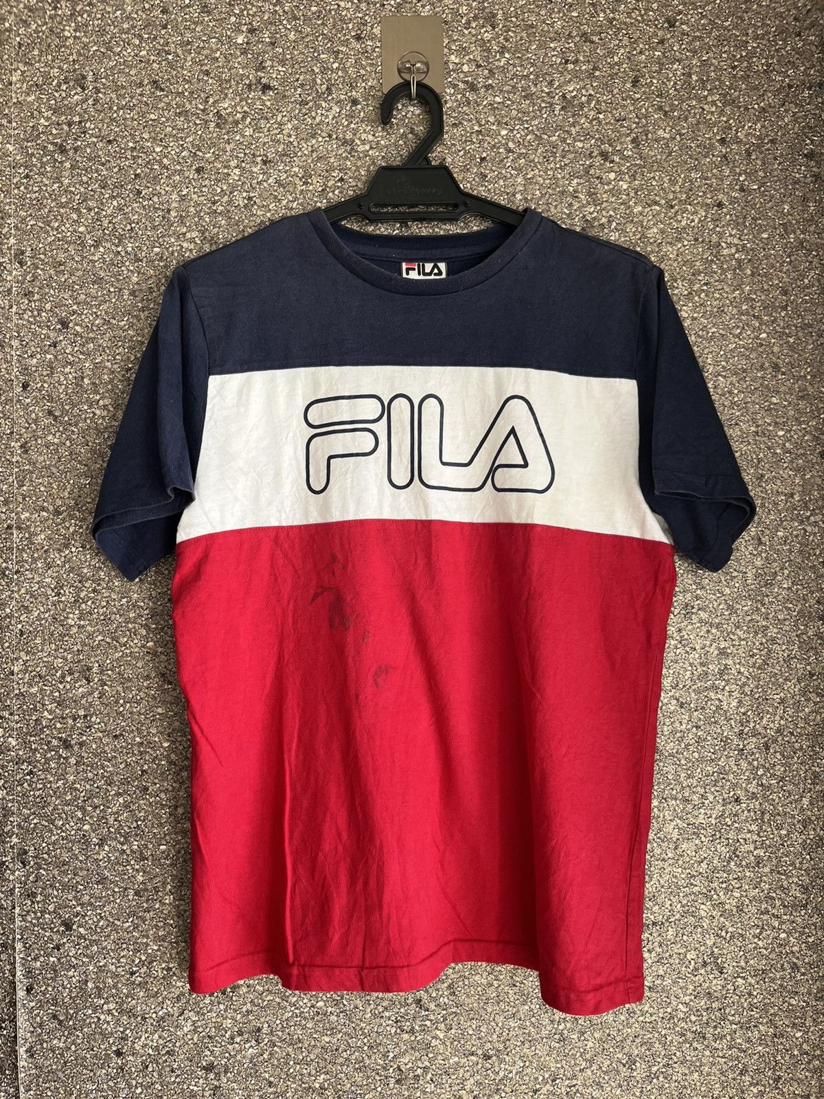 Image of Vintage Fila Ft32 in Red, Men's (Size XL)