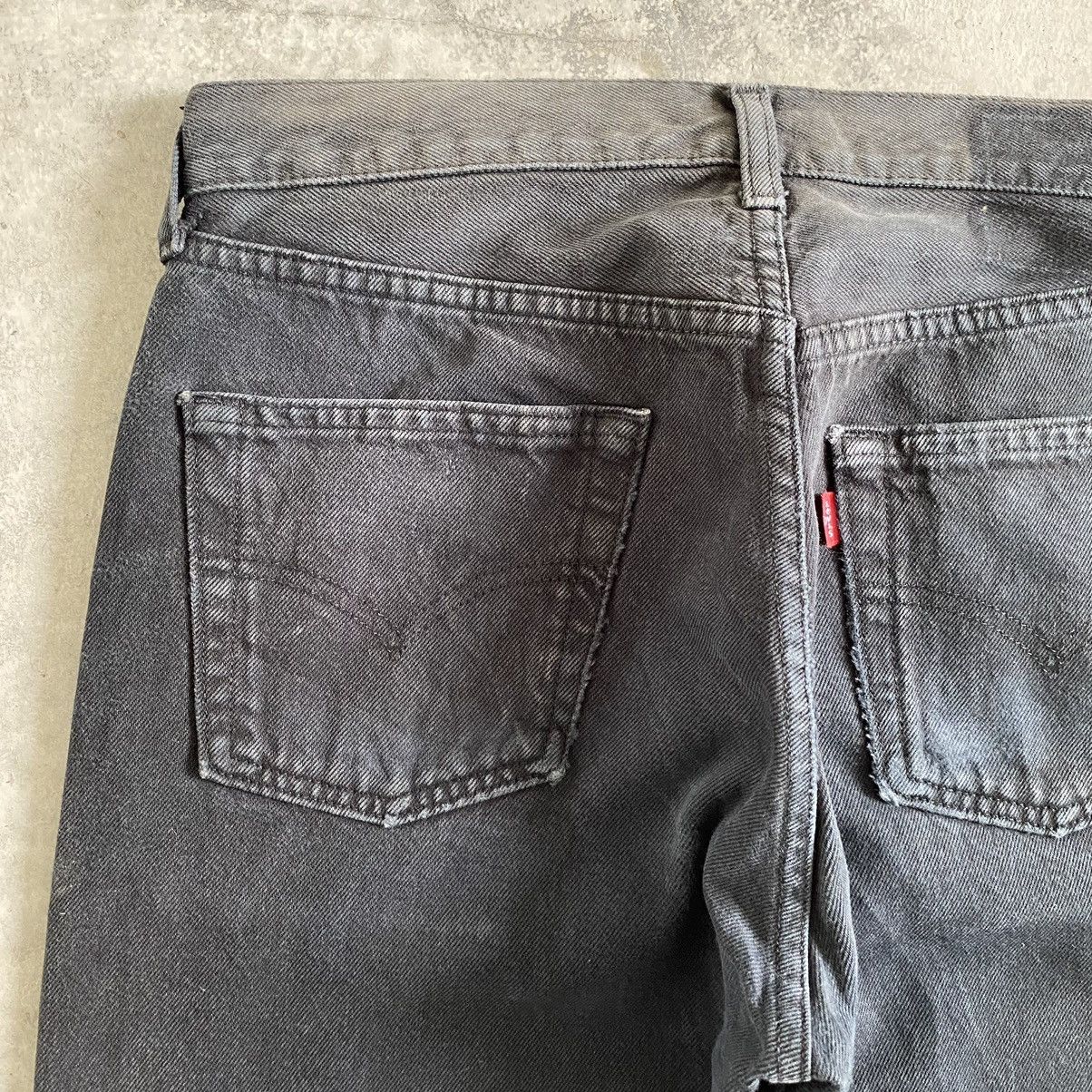 Levi's Size 30x34 Vintage Levi's 501 Faded Black Denim Jeans Size US 30 / EU 46 - 15 Thumbnail