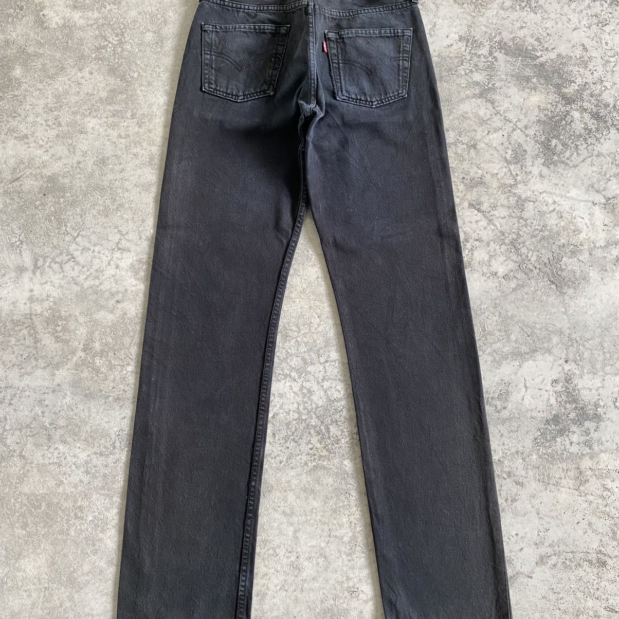 Levi's Size 30x34 Vintage Levi's 501 Faded Black Denim Jeans Size US 30 / EU 46 - 12 Thumbnail