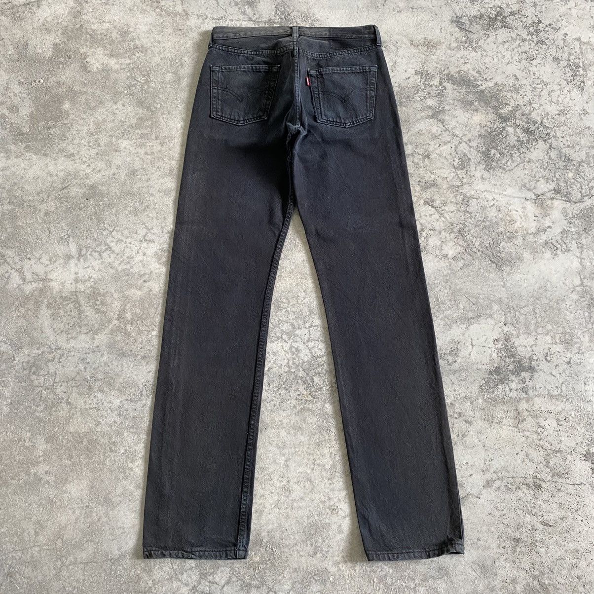 Levi's Size 30x34 Vintage Levi's 501 Faded Black Denim Jeans Size US 30 / EU 46 - 9 Thumbnail