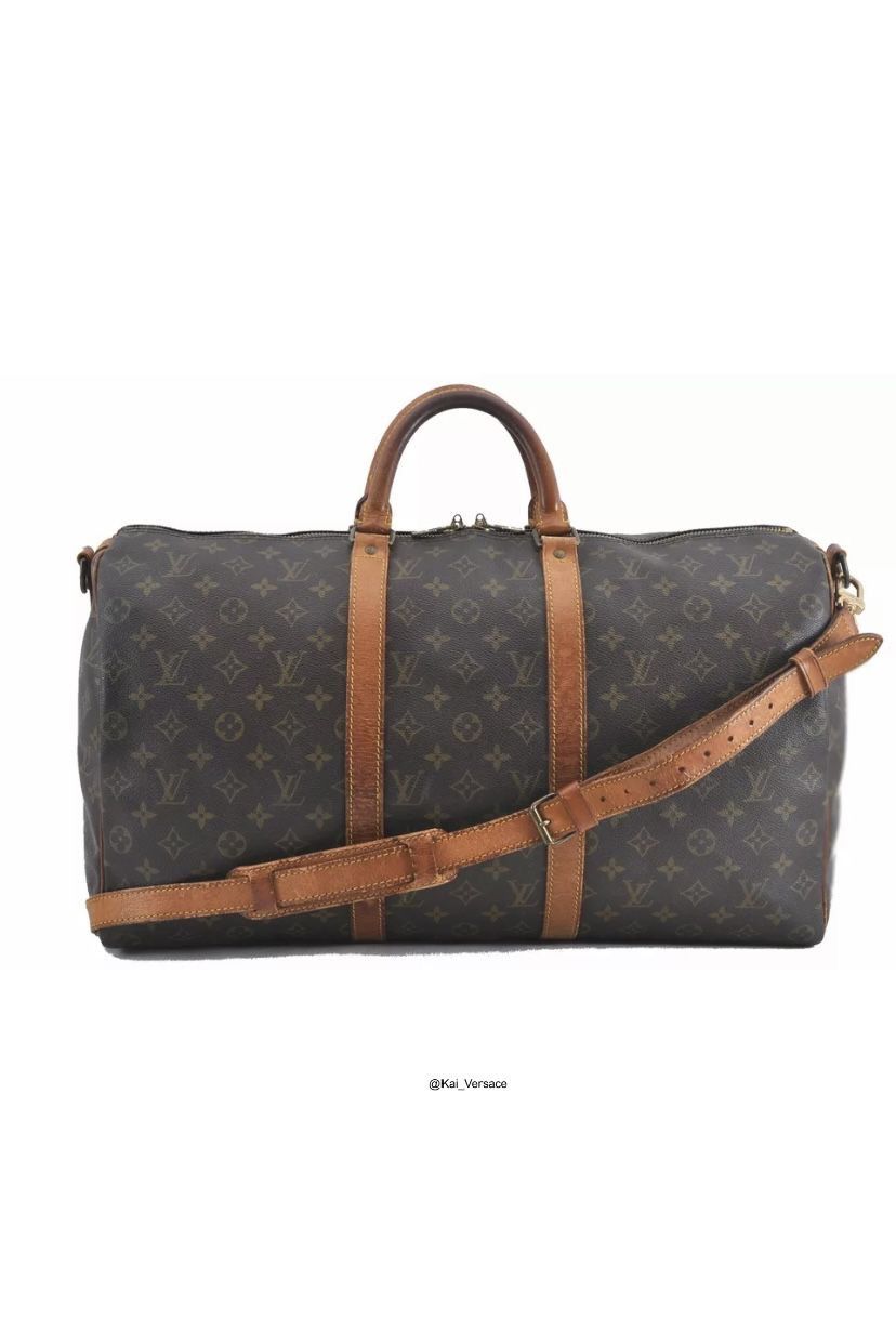 Louis Vuitton Louis Vuitton Keepall 50 Bandouliere Duffle Bag Size ONE SIZE - 1 Thumbnail