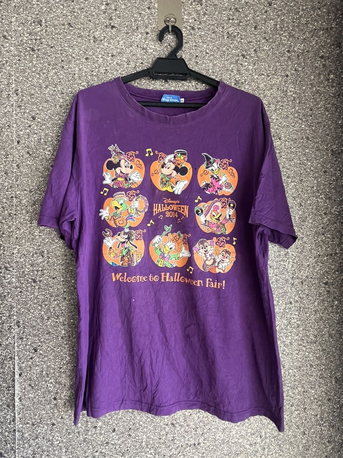 image of Vintage Halloween Fair Ft32 in Purple, Men's (Size XL)