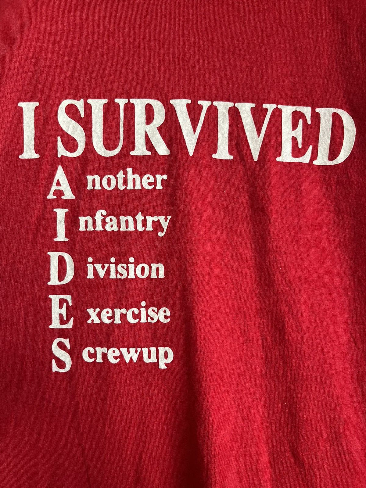 Vintage I survived ft32 Size US XL / EU 56 / 4 - 2 Thumbnail