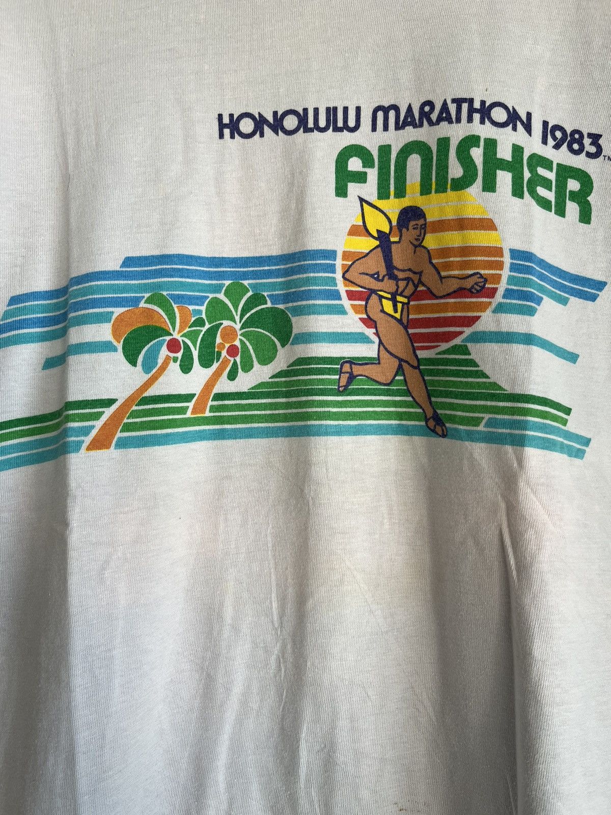 Vintage Honolulu marathon ft32 Size US M / EU 48-50 / 2 - 2 Thumbnail