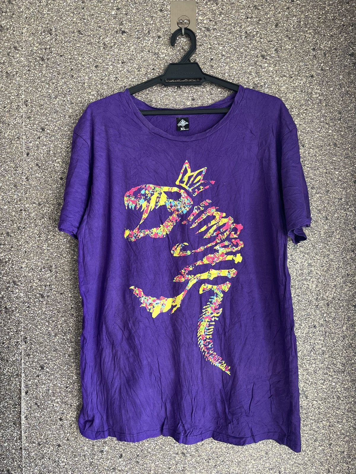 image of Vintage Dinasour Ft32 in Purple, Men's (Size XL)