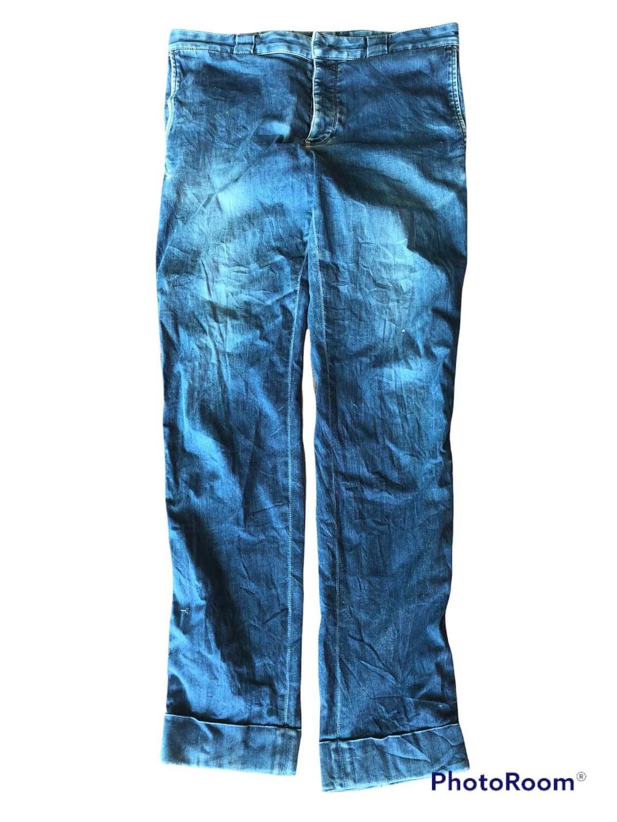 Image of Vintage Prada Pant in Darkblue, Men's (Size 33)