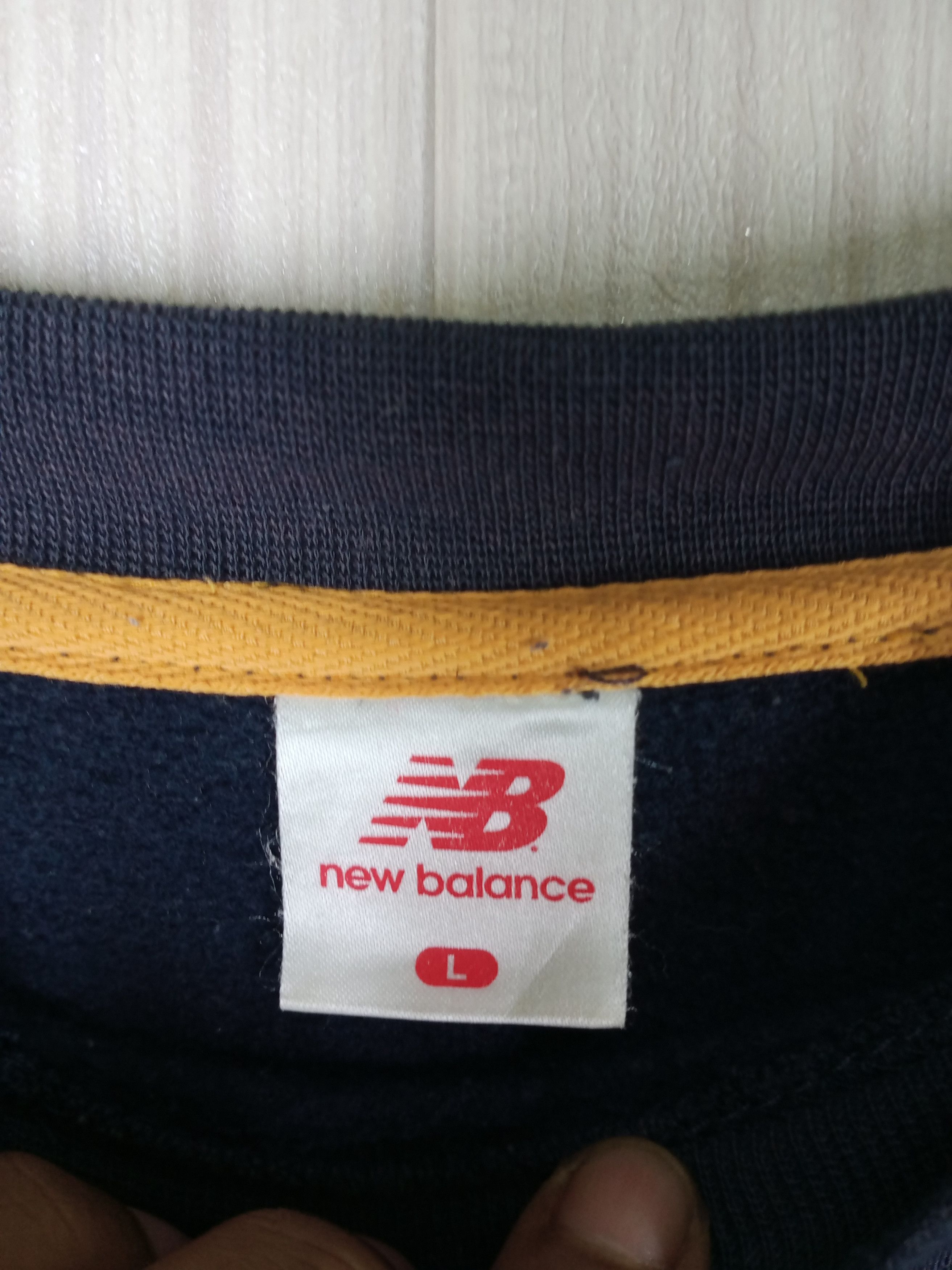 New Balance Vintage New Balance Embroidered Small Logo Sweatshirt Size US L / EU 52-54 / 3 - 5 Thumbnail