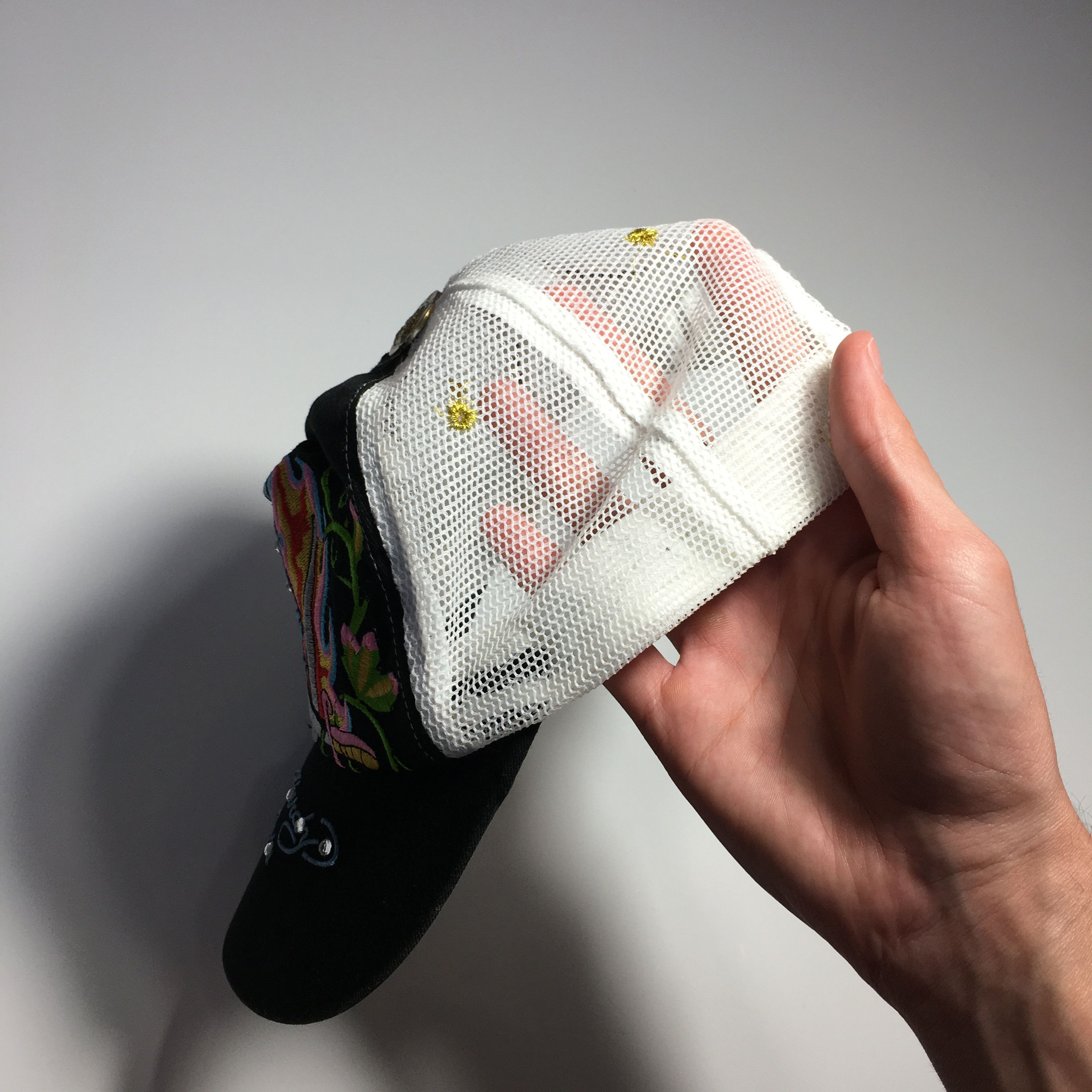 Ed Hardy × Vintage Vintage Ed Hardy Trucker Hat Cap Size ONE SIZE - 2 Thumbnail