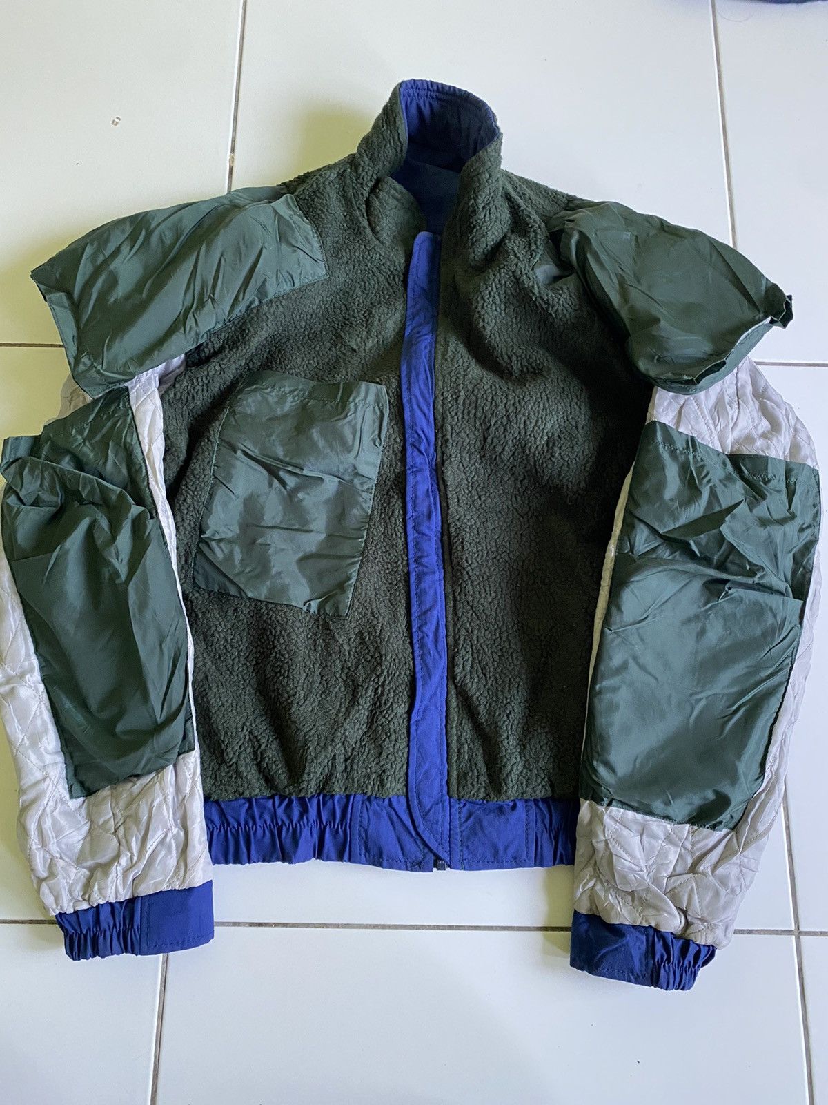 Goldwin Goldwin O.M.C.C Riders Sherpa Motorcycle blue Jackets Size US L / EU 52-54 / 3 - 3 Thumbnail