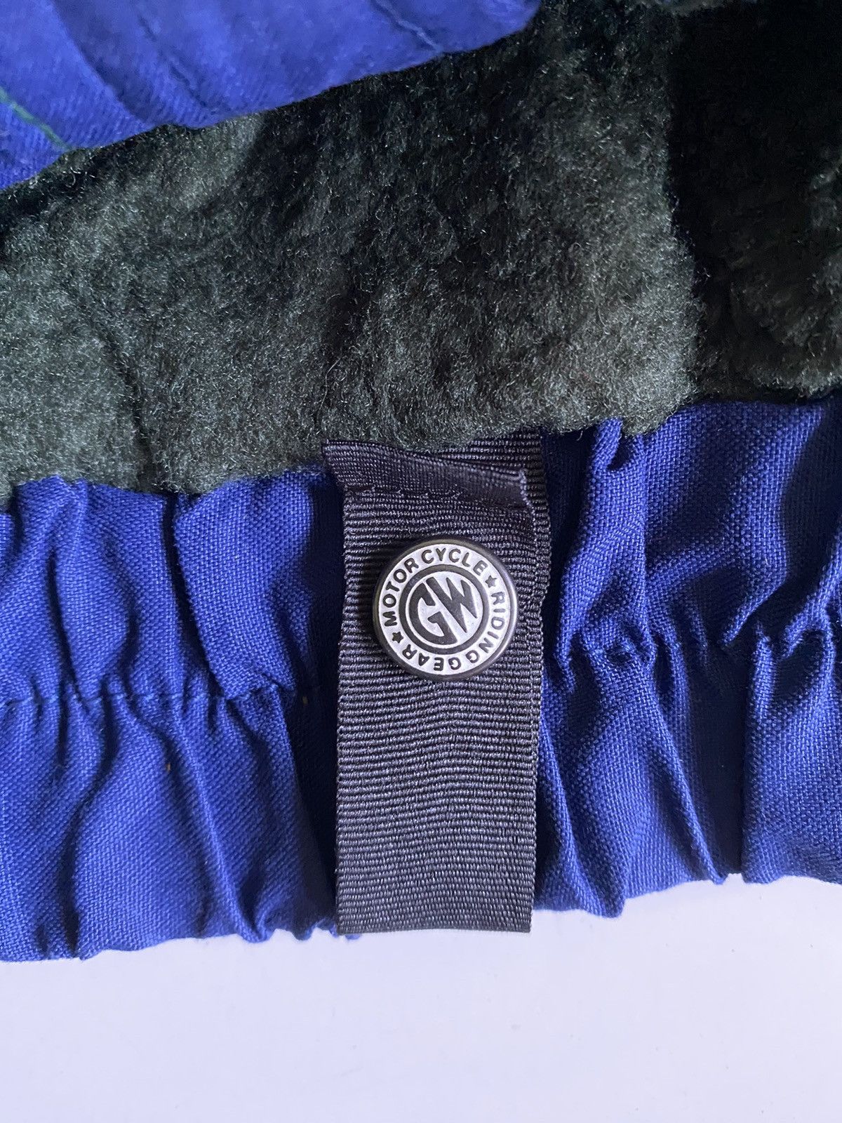 Goldwin Goldwin O.M.C.C Riders Sherpa Motorcycle blue Jackets Size US L / EU 52-54 / 3 - 9 Thumbnail