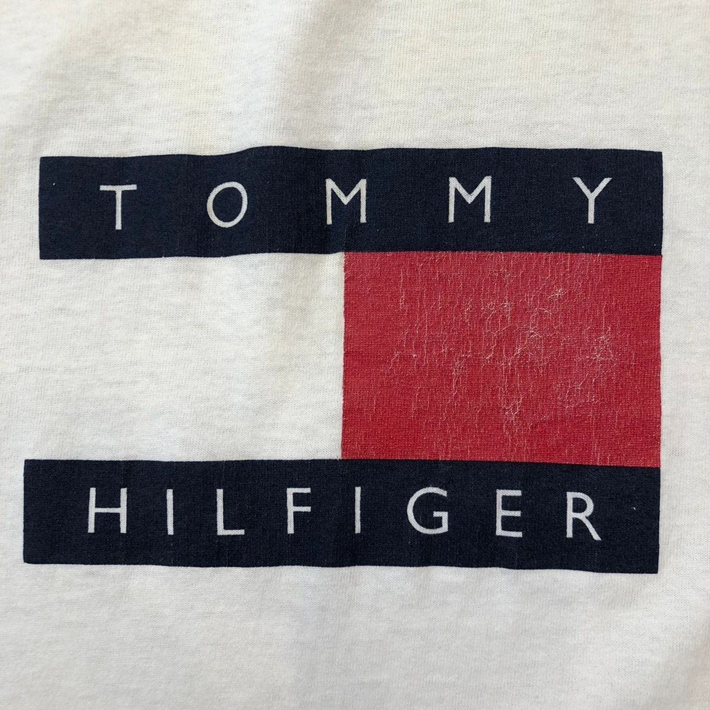 Tommy Hilfiger Vintage 90s Tommy Hilfiger Shirt Tommy Flag Short Sleeve Tee Size US M / EU 48-50 / 2 - 2 Thumbnail