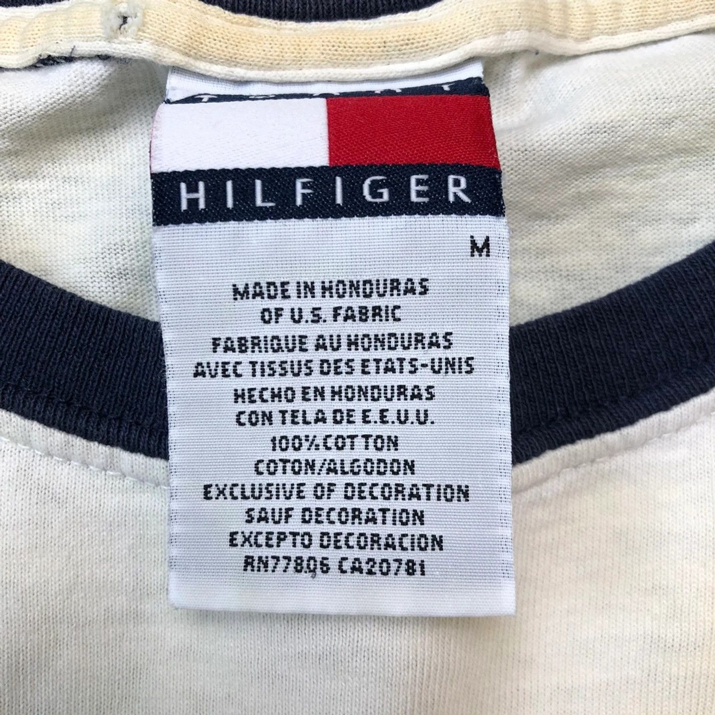 Tommy Hilfiger Vintage 90s Tommy Hilfiger Shirt Tommy Flag Short Sleeve Tee Size US M / EU 48-50 / 2 - 7 Thumbnail