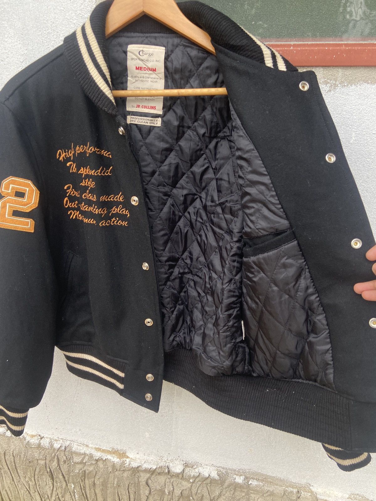 Vintage Vintage Boston Crickets 1992 Letterman Varsity Jacket Size US M / EU 48-50 / 2 - 7 Thumbnail