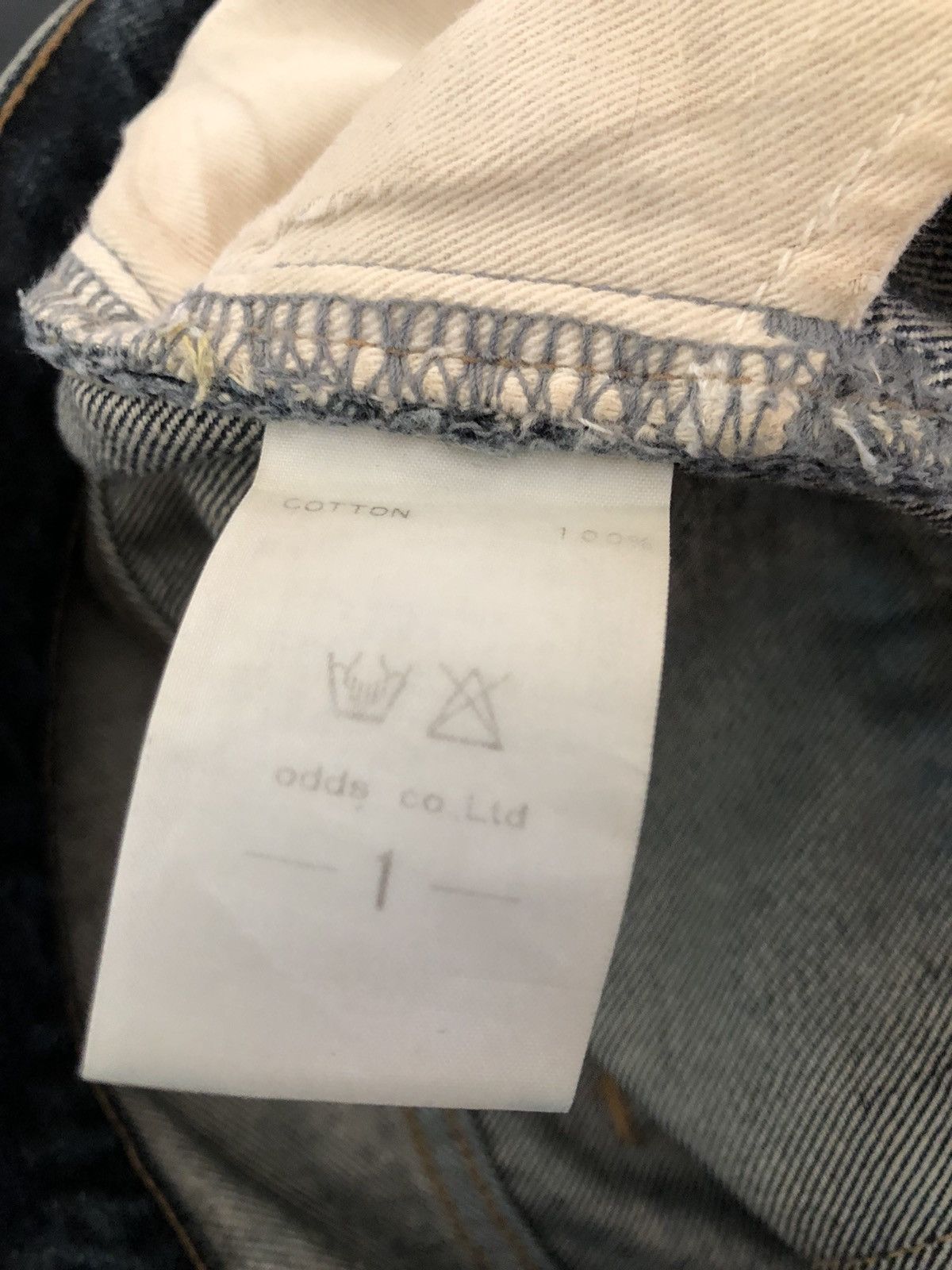 Lounge Lizard Rips Distressed Damaged Denim Jeans Size US 30 / EU 46 - 19 Thumbnail