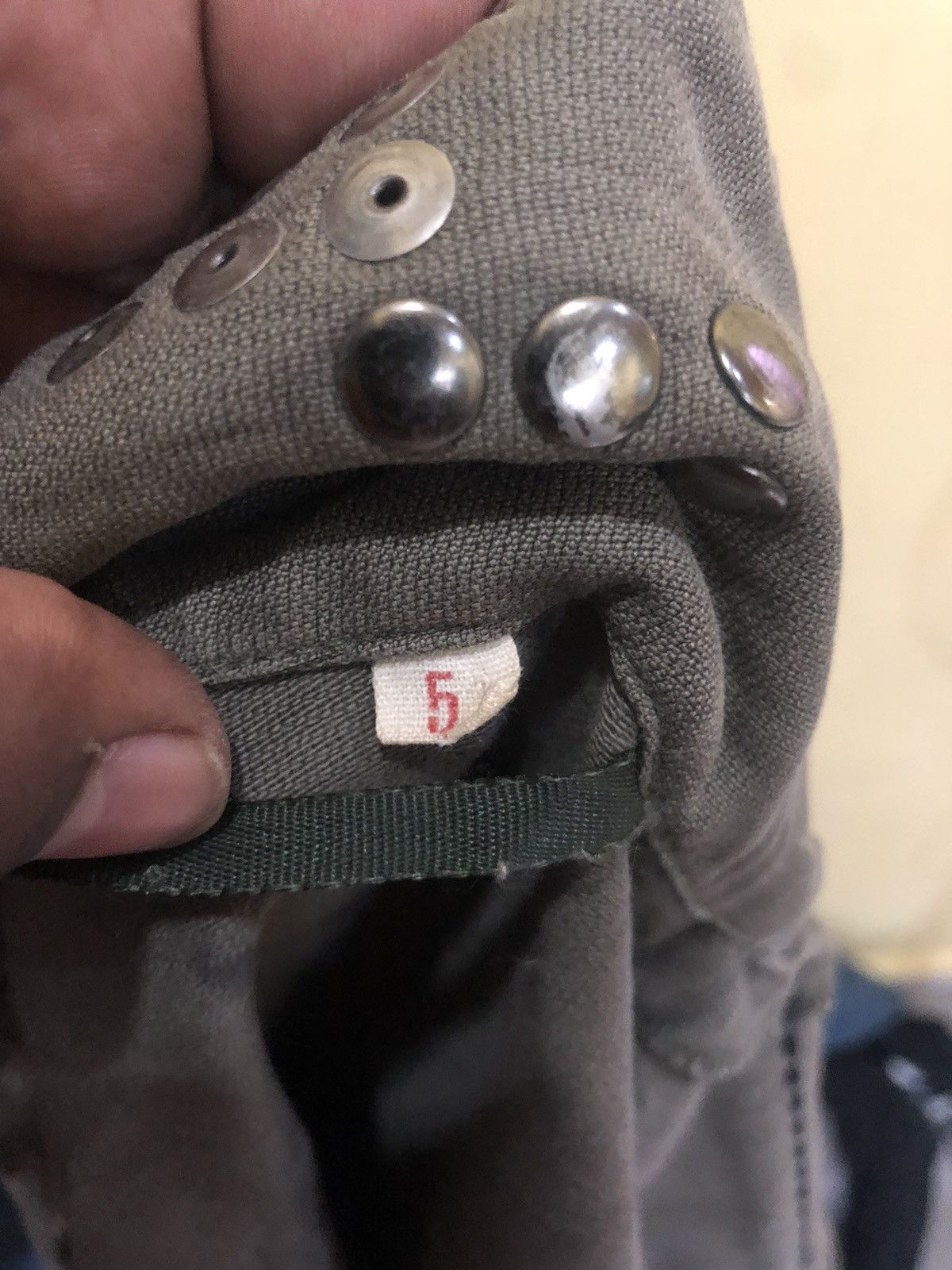 Vintage Vintage Germany Military uniform custom made Skulls/punk Size US M / EU 48-50 / 2 - 13 Thumbnail