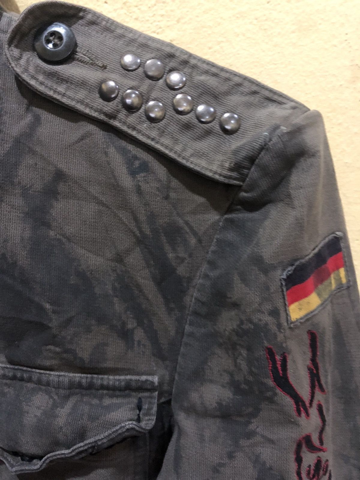 Vintage Vintage Germany Military uniform custom made Skulls/punk Size US M / EU 48-50 / 2 - 6 Thumbnail