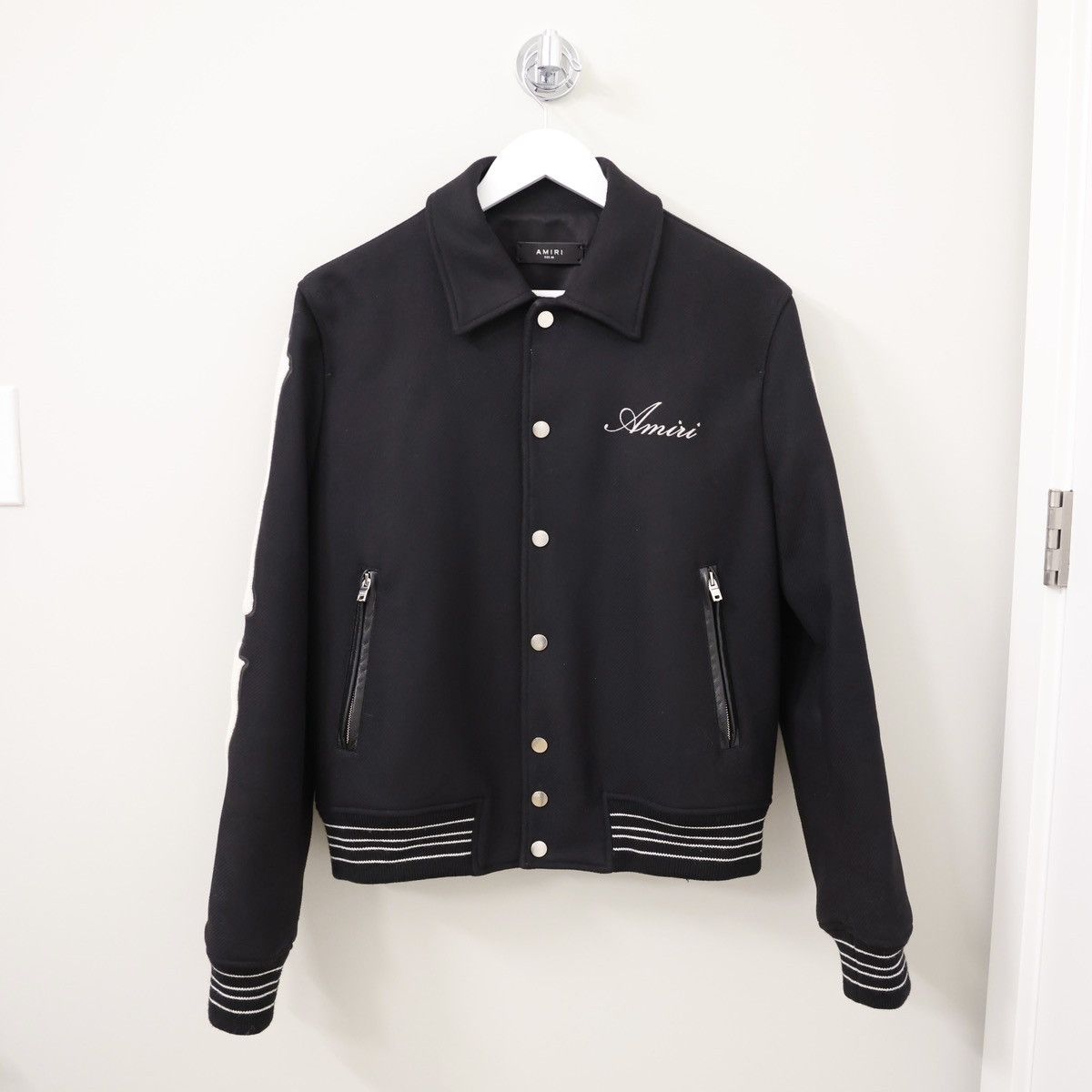 Amiri Amiri Bones Varsity Jacket | Grailed