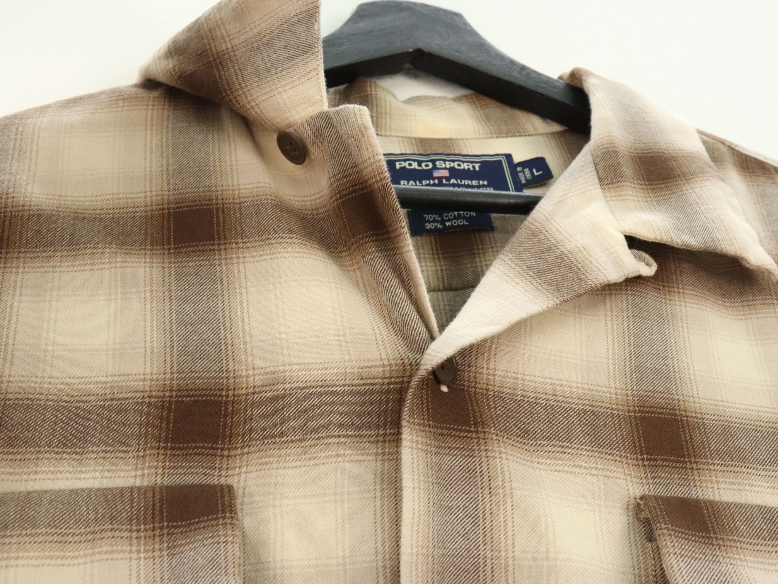 Polo Ralph Lauren Polo Sport RL Shadow Plaid Rockabilly Longsleeve Shirt Size US L / EU 52-54 / 3 - 4 Thumbnail