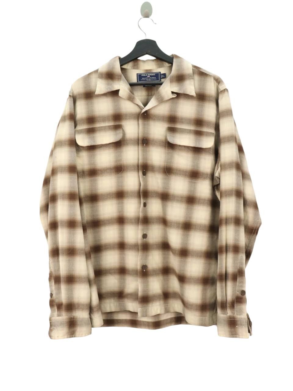 Polo Ralph Lauren Polo Sport RL Shadow Plaid Rockabilly Longsleeve Shirt Size US L / EU 52-54 / 3 - 1 Thumbnail