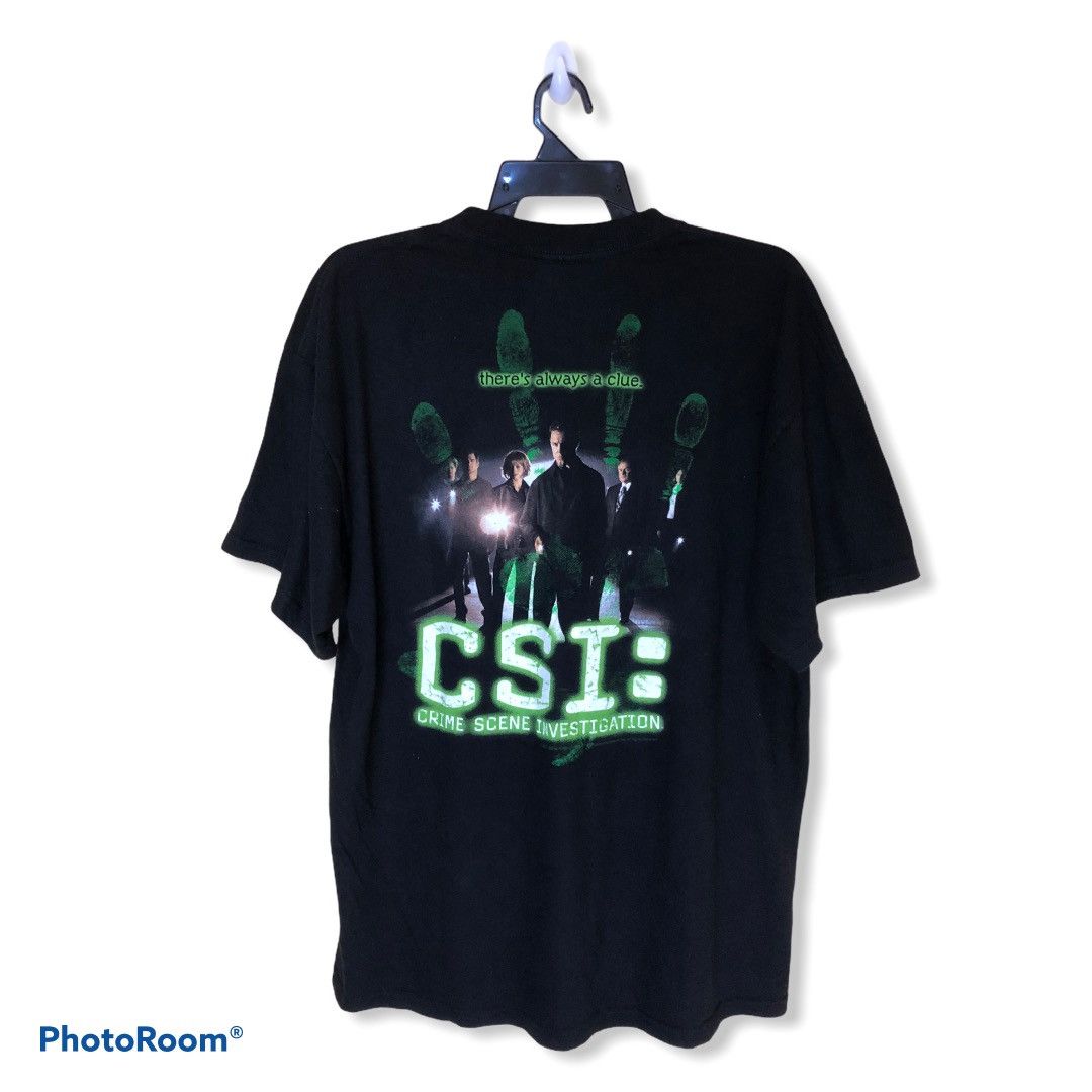 Expert Horror × Vintage Vintage 2001 C.S.I Crime Scene Investigation rare print Size US XL / EU 56 / 4 - 1 Thumbnail