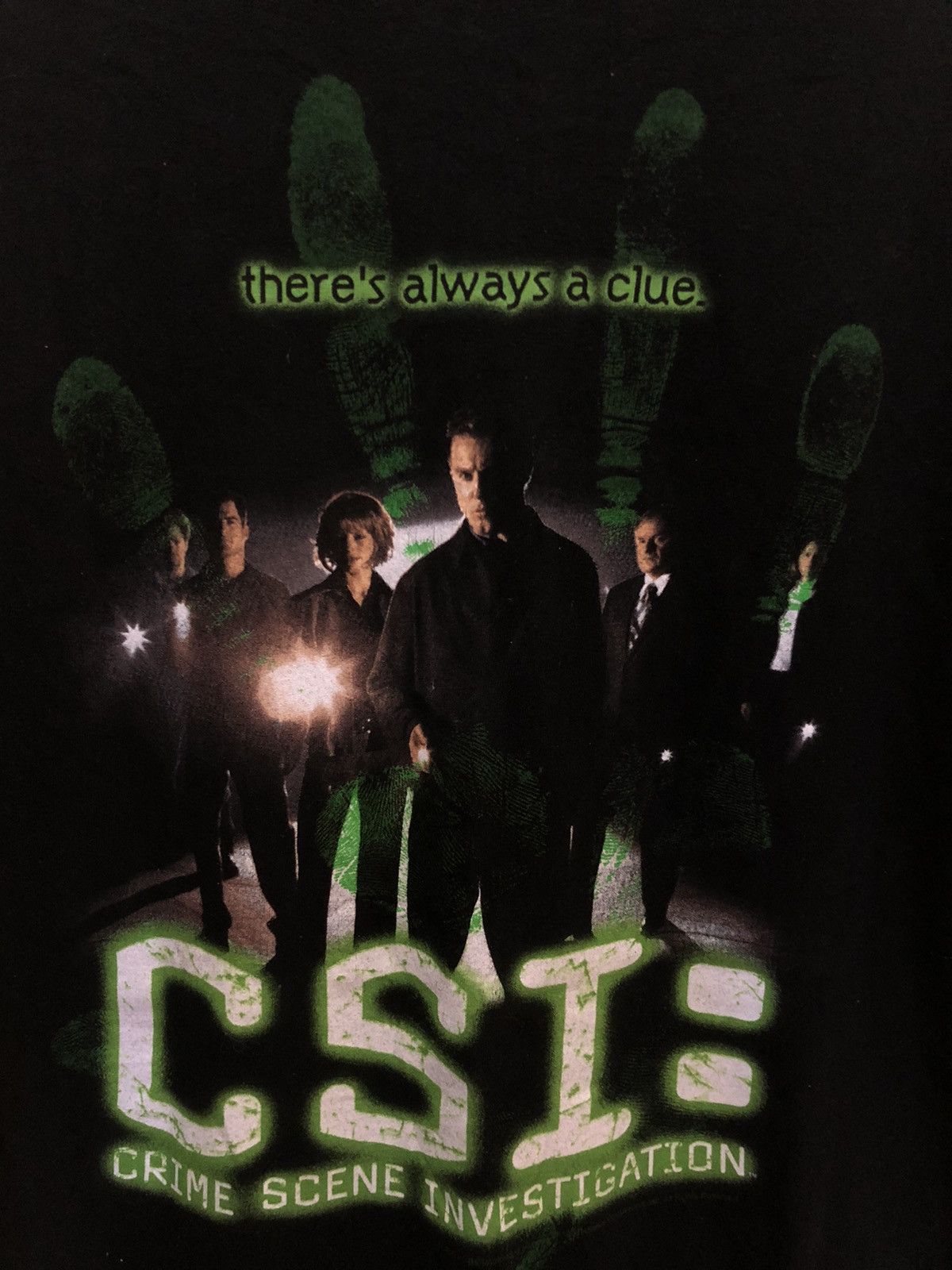 Expert Horror × Vintage Vintage 2001 C.S.I Crime Scene Investigation rare print Size US XL / EU 56 / 4 - 4 Thumbnail