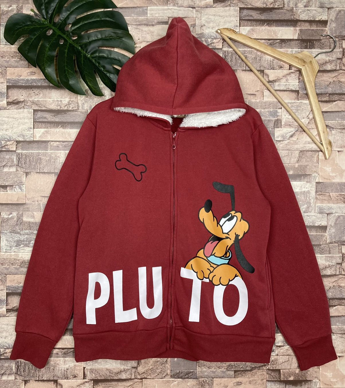 Cartoon Network Pluto Disney Hoodies Sweatshirt #30-8 Size US L / EU 52-54 / 3 - 1 Thumbnail
