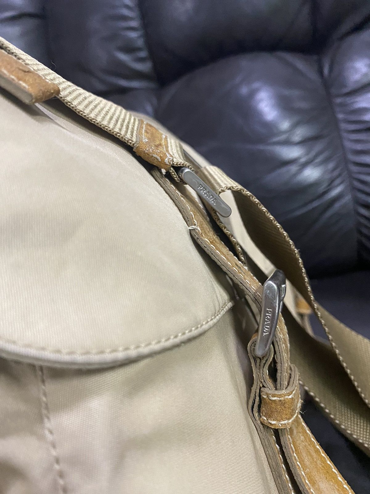 Prada Authentic Prada Tessuto Nyalon Messenger Shoulder Bag Size ONE SIZE - 12 Thumbnail