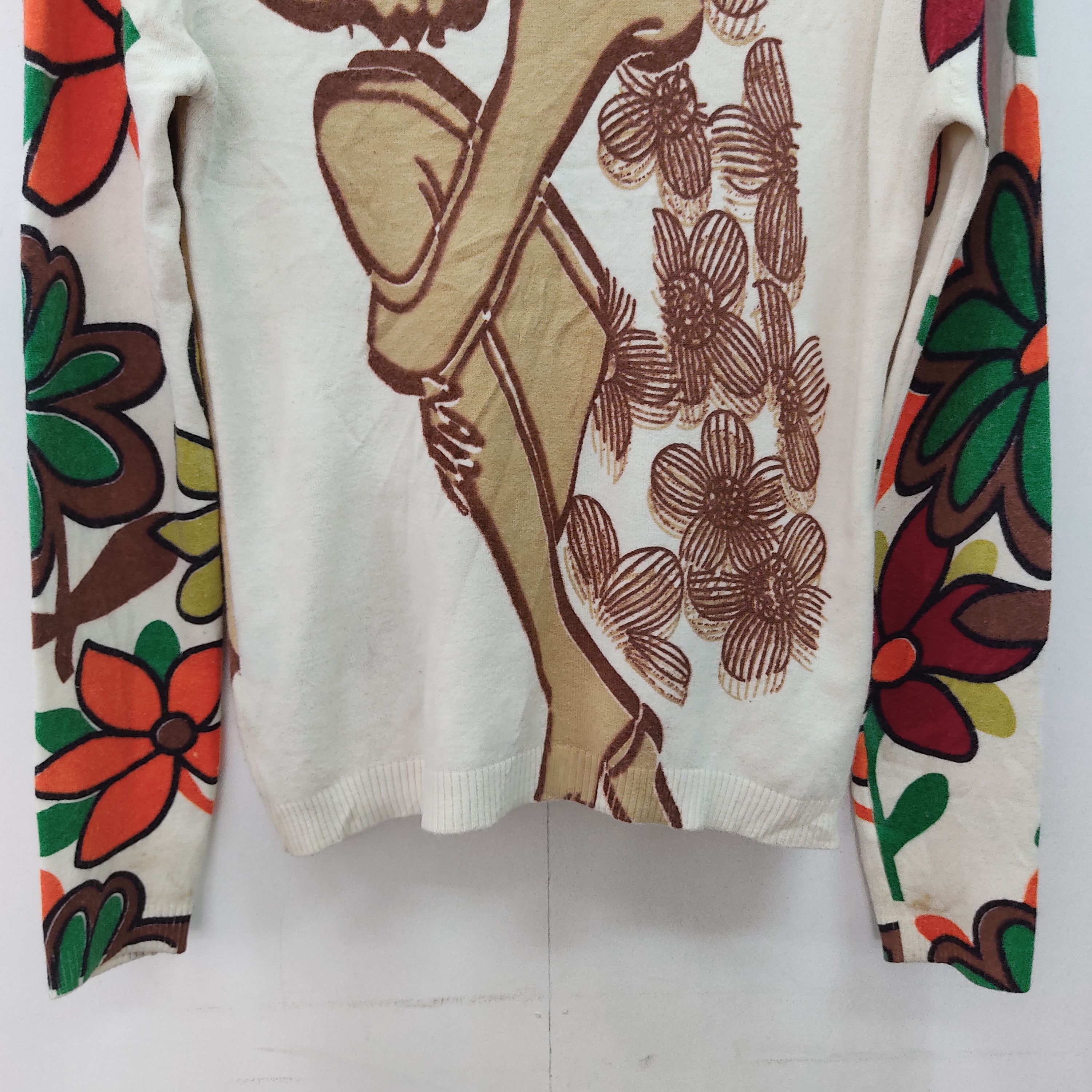 Other Myyl Ladies With Stick Printed Long Sleeve Knitwear Size S / US 4 / IT 40 - 12 Thumbnail