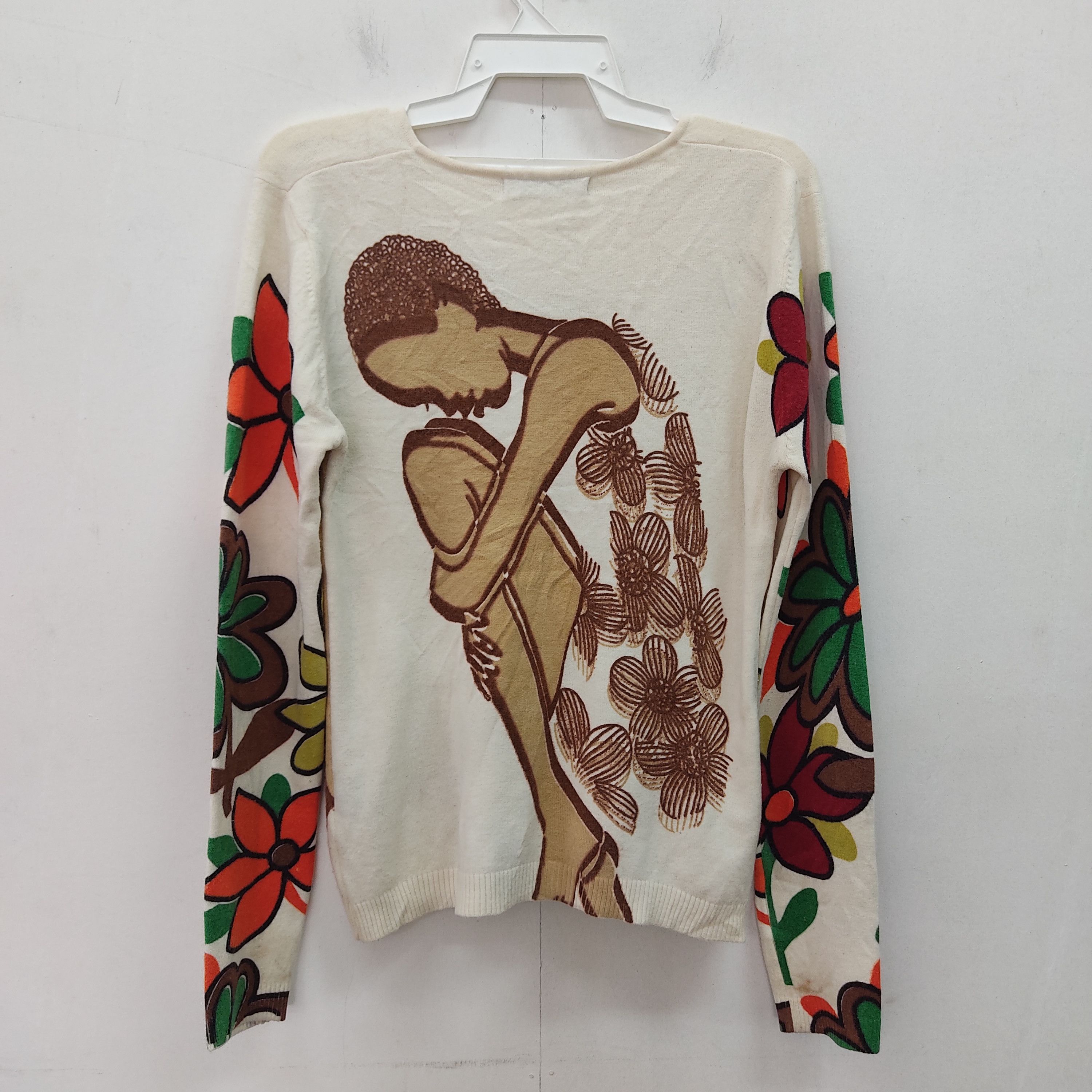 Other Myyl Ladies With Stick Printed Long Sleeve Knitwear Size S / US 4 / IT 40 - 10 Thumbnail