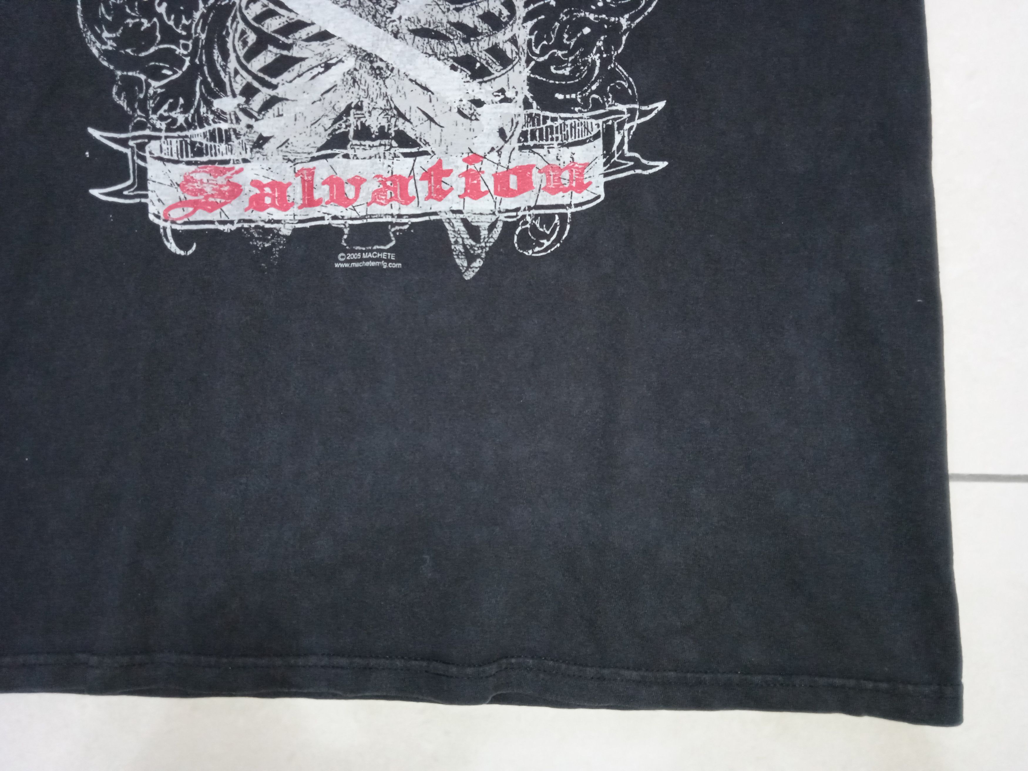 Band Tees Vintage 00s Rancid Salvation 2005 Machete T-Shirt Punk Size US L / EU 52-54 / 3 - 4 Thumbnail