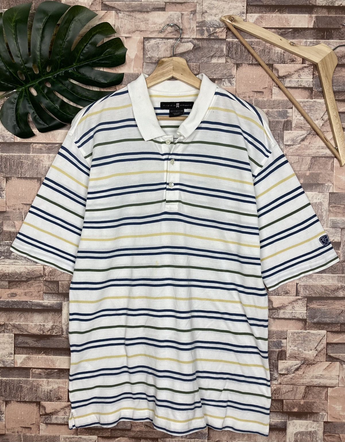 Nike × Tiger Woods Vintage Tiger Woods Polo Tee #T7-1 Size US M / EU 48-50 / 2 - 1 Thumbnail