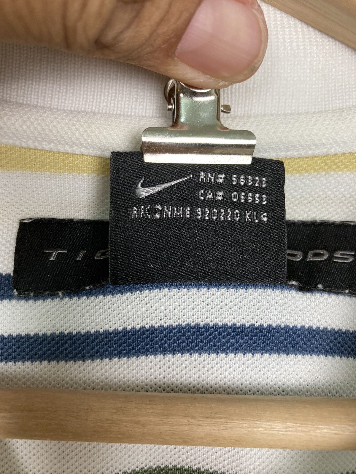 Nike × Tiger Woods Vintage Tiger Woods Polo Tee #T7-1 Size US M / EU 48-50 / 2 - 7 Thumbnail