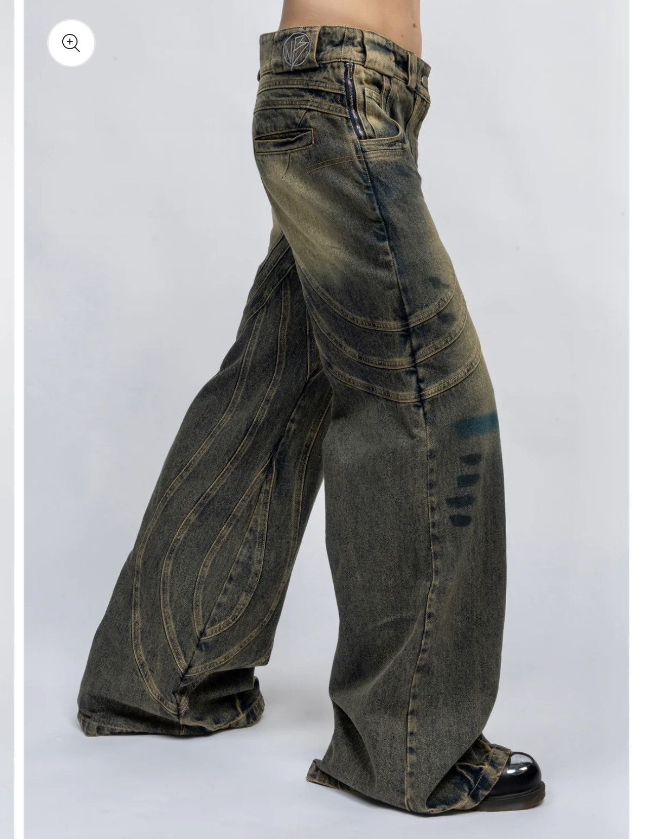 no faith studios HEAVY WAVE DENIM デニム 少なかっ M