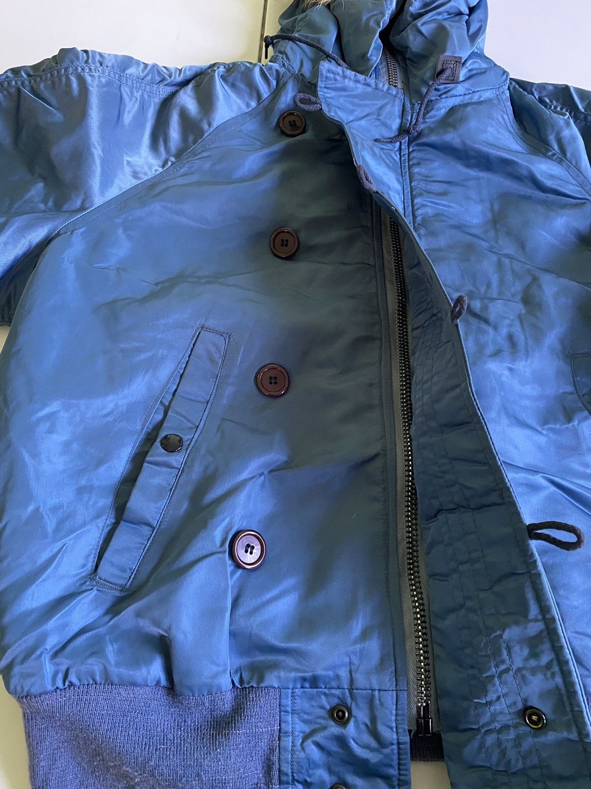 IDEA N-2B Short Waisted Flight Faux Fur Quilted Jackets Size US XXS / EU 40 - 9 Thumbnail