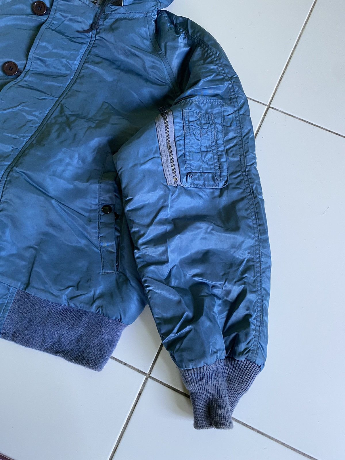 IDEA N-2B Short Waisted Flight Faux Fur Quilted Jackets Size US XXS / EU 40 - 5 Thumbnail