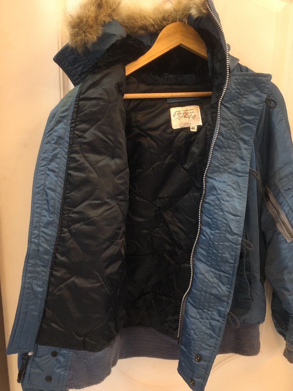 IDEA N-2B Short Waisted Flight Faux Fur Quilted Jackets Size US XXS / EU 40 - 4 Thumbnail